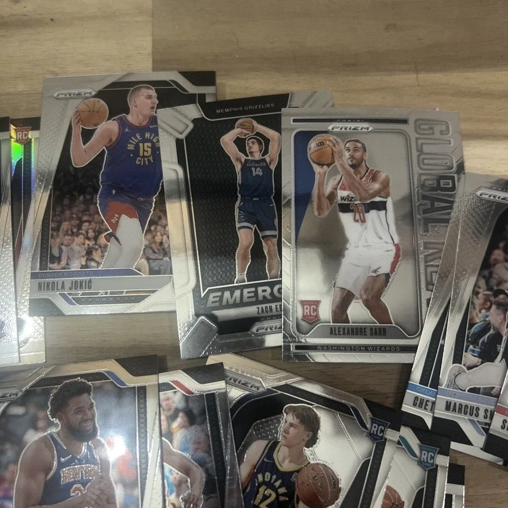 NBA Monopoly Player Cards ( 41 cards ) Prizm 2024-2025 without inserts